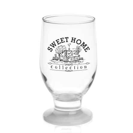 Szklanka 270ml Sweet Home Dno Białe